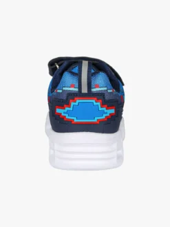 Giardino D'Oro Sneakers da ragazzo con luci e cinturino a strappo - blu