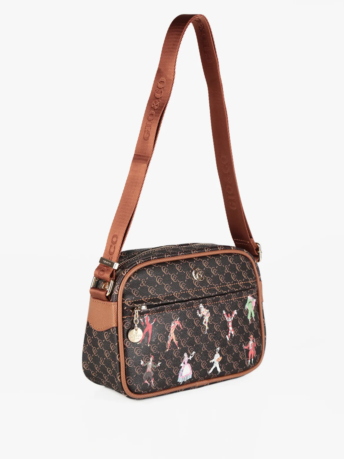 Gio&Co Borsetta a tracolla con stampe