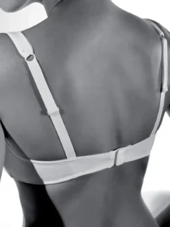 Gios PINK Reggiseno con coppe preformate in cotone makò COPPA B - bianco