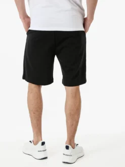 Givova Bermuda sportivi da uomo in felpa con coulisse - nero