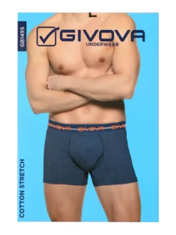 Givova Boxer da uomo in cotone bielastico - avion