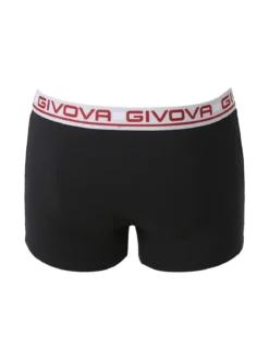 Givova Boxer da uomo in cotone bielastico - nero