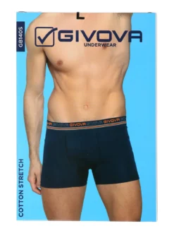 Givova Boxer da uomo in cotone bielastico - nero