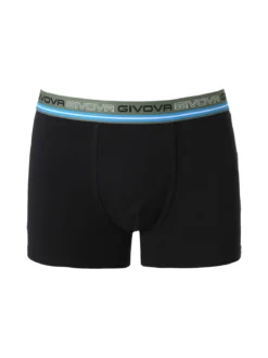 Givova Boxer da uomo in cotone bielastico - nero