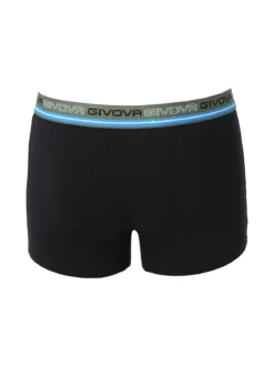 Givova Boxer da uomo in cotone bielastico - nero