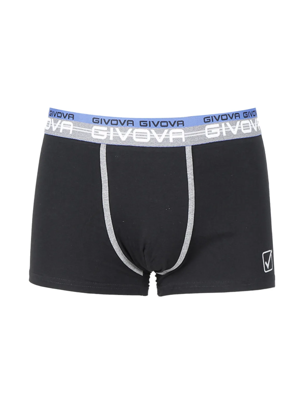Givova Boxer da uomo tinta unita in cotone bielastico
