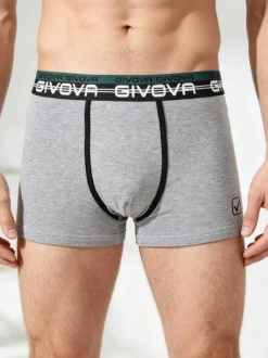 Givova Boxer da uomo tinta unita in cotone bielastico