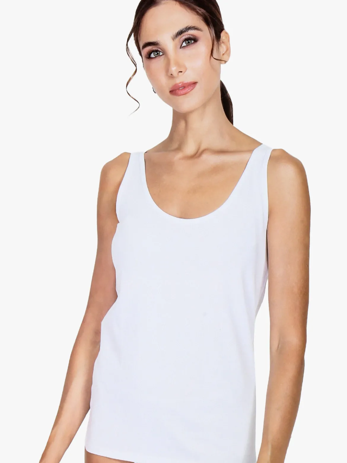 Givova Canotta donna in cotone - bianco