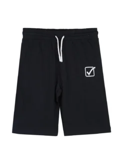 Givova Completo corto da ragazzo in cotone con t-shirt e bermuda - azzurro