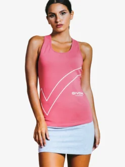 Givova Completo donna top + gonna in cotone