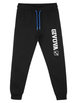 Givova Completo felpa college da bambino 2 pezzi con bottoni - blu