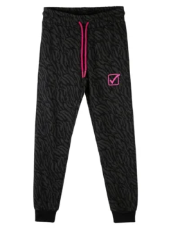 Givova Completo tuta da bambina con cappuccio e zip - nero