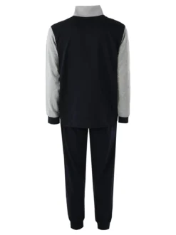Givova Completo tuta da uomo full zip in cotone - blu scuro