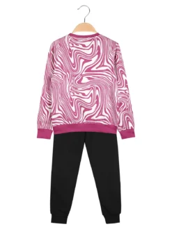 Givova Completo tuta girocollo da ragazza - rosa