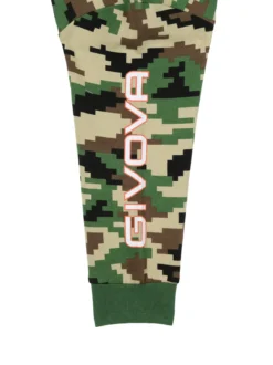 Givova Completo tuta 2 pezzi da neonato con zip - verde