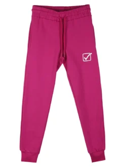 Givova Completo tuta 2 pezzi da ragazza con felpa girocollo - fucsia