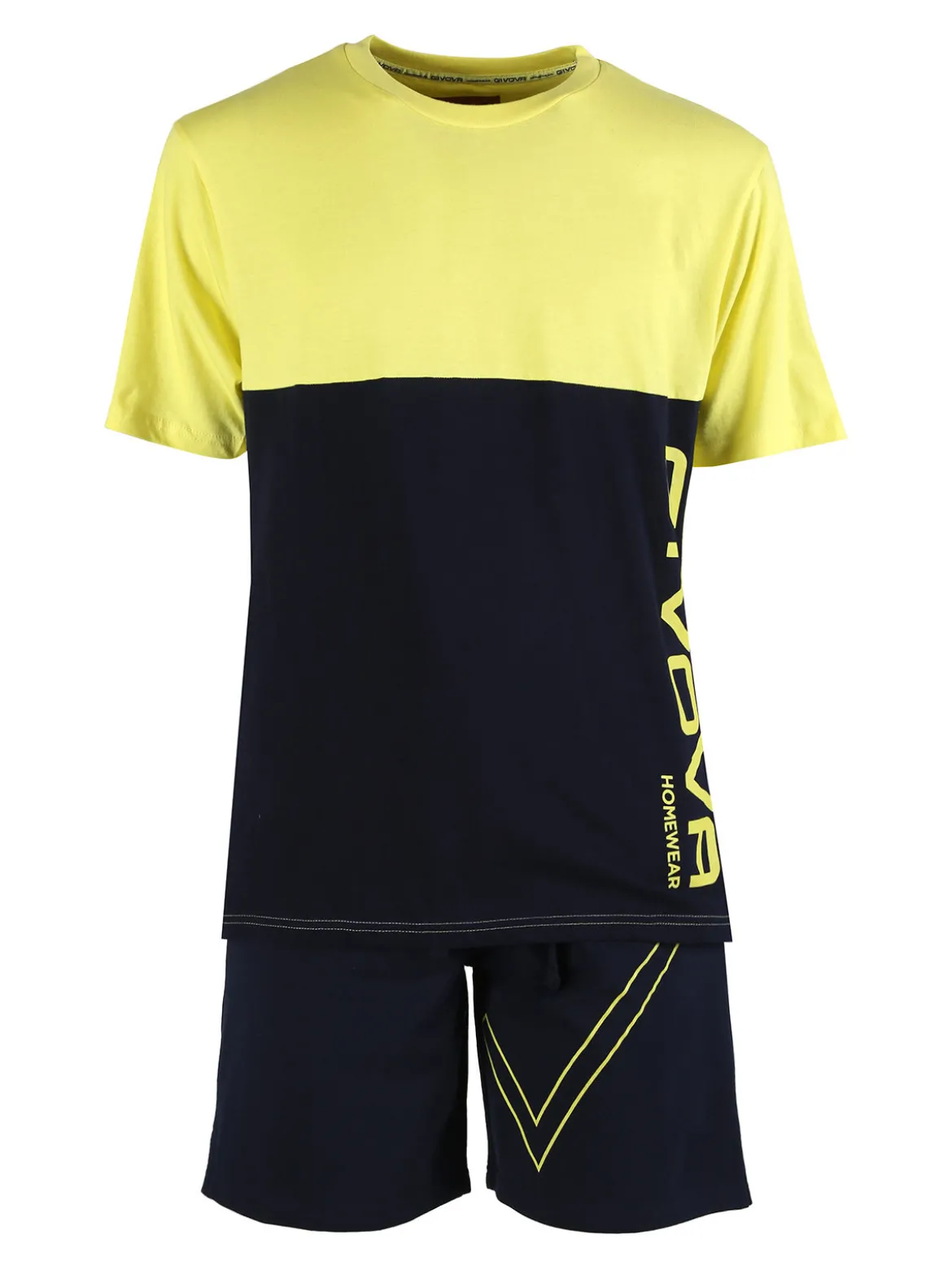 Givova Pigiama corto da uomo in cotone