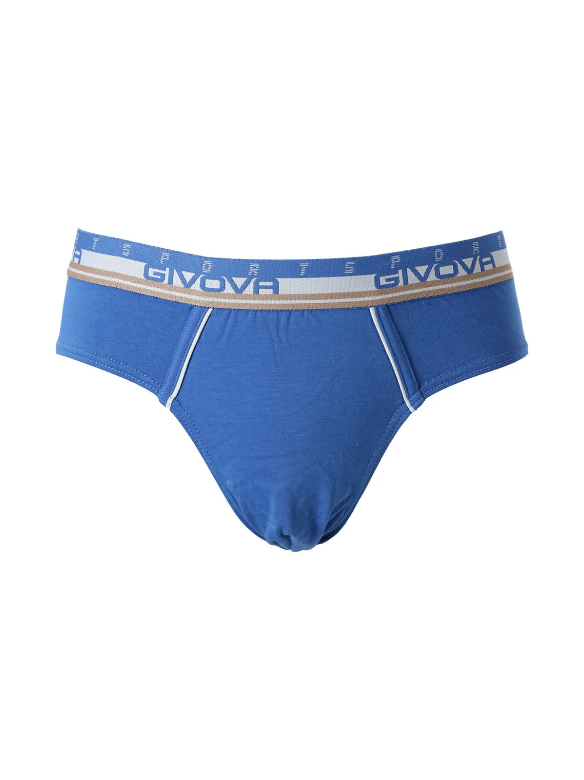 Givova Slip da uomo in cotone bielastico - blu