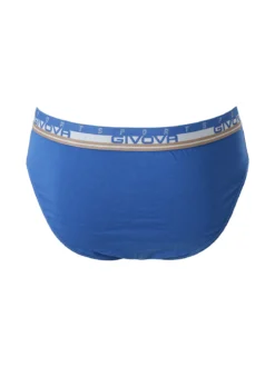 Givova Slip da uomo in cotone bielastico - blu