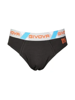 Givova Slip da uomo tinta unita in cotone bielastico