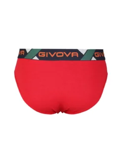 Givova Slip da uomo tinta unita in cotone bielastico
