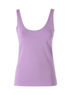 Givova Top donna in cotone bielastico a spalla larga - viola