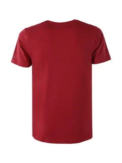 Givova T-shirt intima da uomo in cotone bielastico - bordeaux