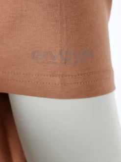 Givova T-shirt intima da uomo in cotone bielastico - cammello