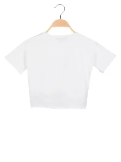 Givova T-shirt manica corta da bambina con nodo