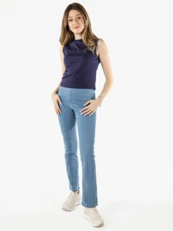 Gladys Jeggings donna elasticizzato a zampa - jeans