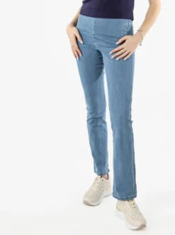 Gladys Jeggings donna elasticizzato a zampa - jeans