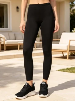 Gladys Leggings da donna interno imbottito
