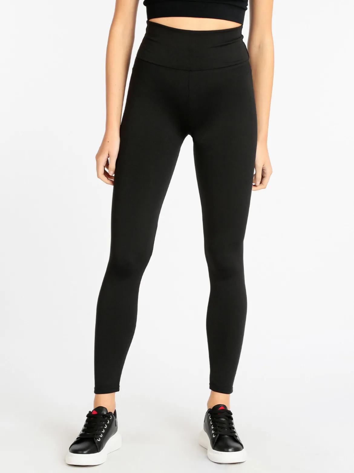 Gladys Leggings felpati pancia piatta da donna