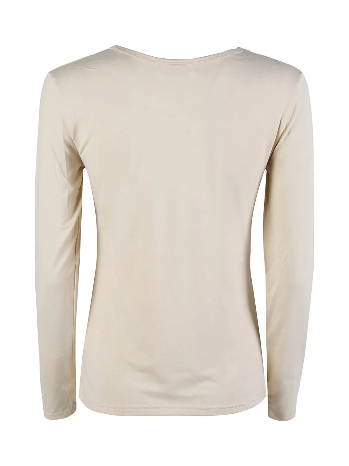 Gladys Maglia girocollo da donna termo light - naturale