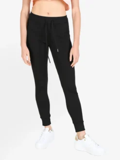 Gladys Pantaloni tuta da donna con coulisse e polsini