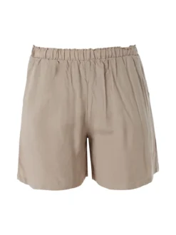 Gladys Shorts donna in viscosa - beige