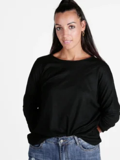 Gloria Maglia donna con maniche a pipistrello