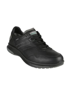 Grisport Scarpe stringate da uomo in pelle - nero