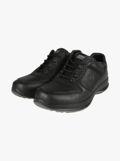 Grisport Scarpe stringate da uomo in pelle - nero