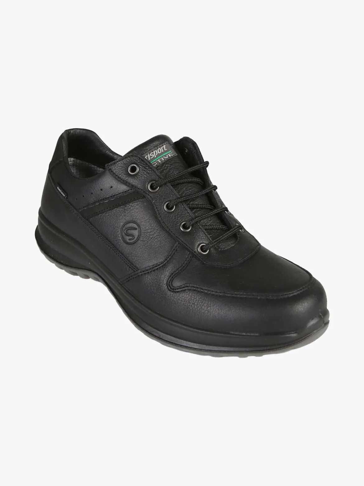 Grisport Scarpe stringate da uomo in pelle - nero