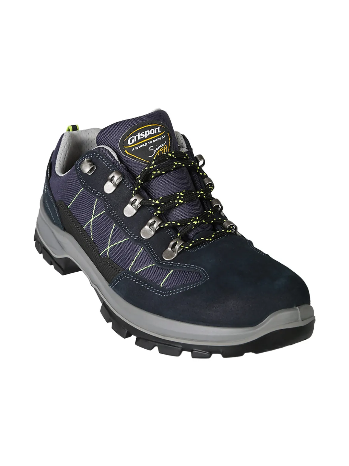 Grisport Scarpe stringate da uomo in pelle scamosciata - blu scuro