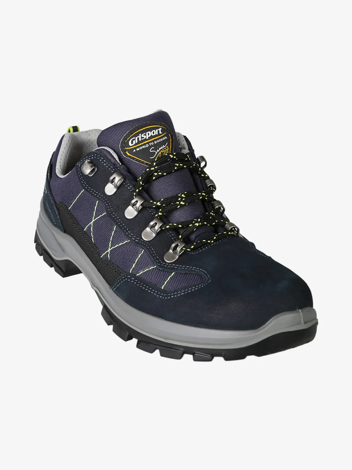 Grisport Scarpe stringate da uomo in pelle scamosciata - blu scuro
