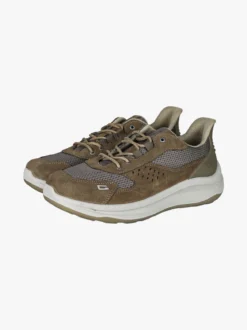 Grisport Sneakers in pelle scamosciata da uomo - marrone