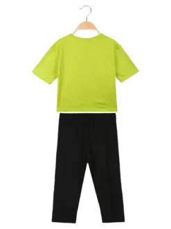 Guru Completo corto da bambina con leggings 3/4