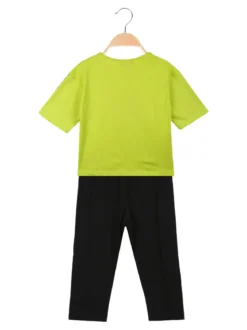 Guru Completo corto da bambina con leggings 3/4