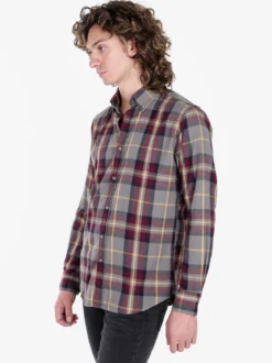 Guy Camicia a quadri da uomo in cotone