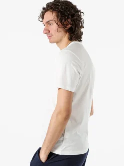 Guy T-shirt girocollo da uomo in cotone - bianco