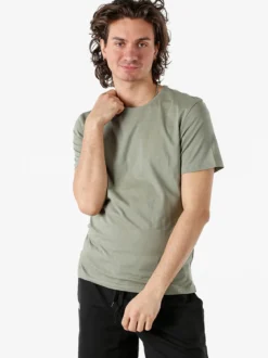 Guy T-shirt girocollo da uomo in cotone - pistacchio