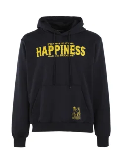 Happiness Felpa sportiva da uomo con cappuccio