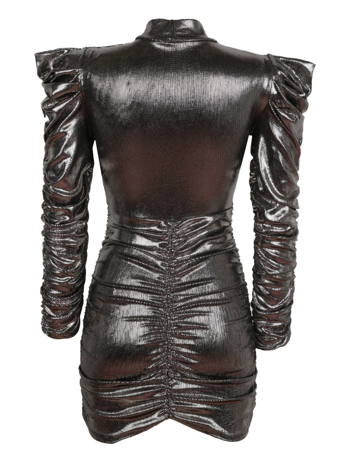 Hdl Milano Vestito donna con lurex drappeggiato